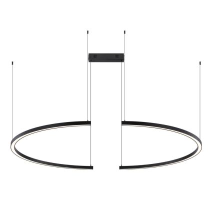 Immax NEO 07329L - Viseća LED svjetiljka na sajli FINO, s mogućnošću prigušivanja, LED/72W/230V 120 cm crna Tuya + daljinski upravljač