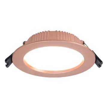 Immax NEO 07330L - LED prigušivo ugradno stropno svjetlo DOWN LED/12W/230V Wi-Fi Tuya Ø 12 cm ružičasto zlato