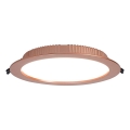Immax NEO 07331L - LED prigušivo ugradno stropno svjetlo DOWN LED/36W/230V Wi-Fi Tuya Ø 23 cm ružičasto zlato