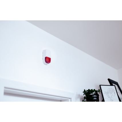 Immax NEO 07504L - Pametna sirena SMART 5V/95dB ZigBee 3.0 IP65 Tuya