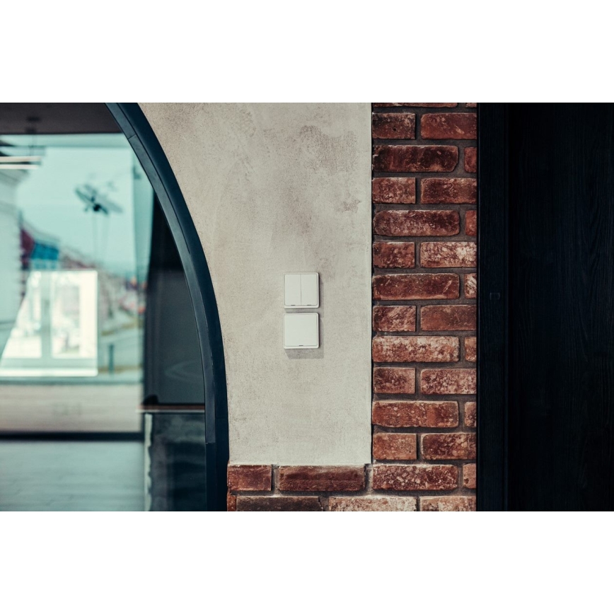 Immax NEO 07506L - Prekidač s jednom tipkom  SMART 1xCR2430 Zigbee 3.0 Tuya