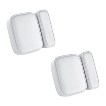 Immax NEO 07511L - SET 2x Magnetski senzor za prozore i vrata SMART 1xCR2032  Zigbee Tuya