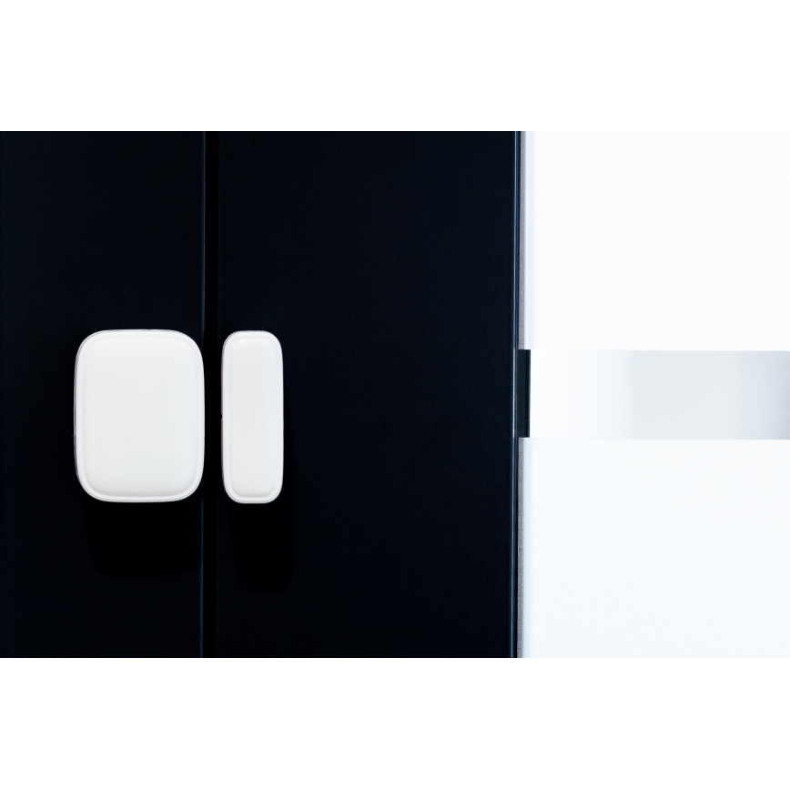 Immax NEO 07511L - SET 2x Magnetski senzor za prozore i vrata SMART 1xCR2032  Zigbee Tuya