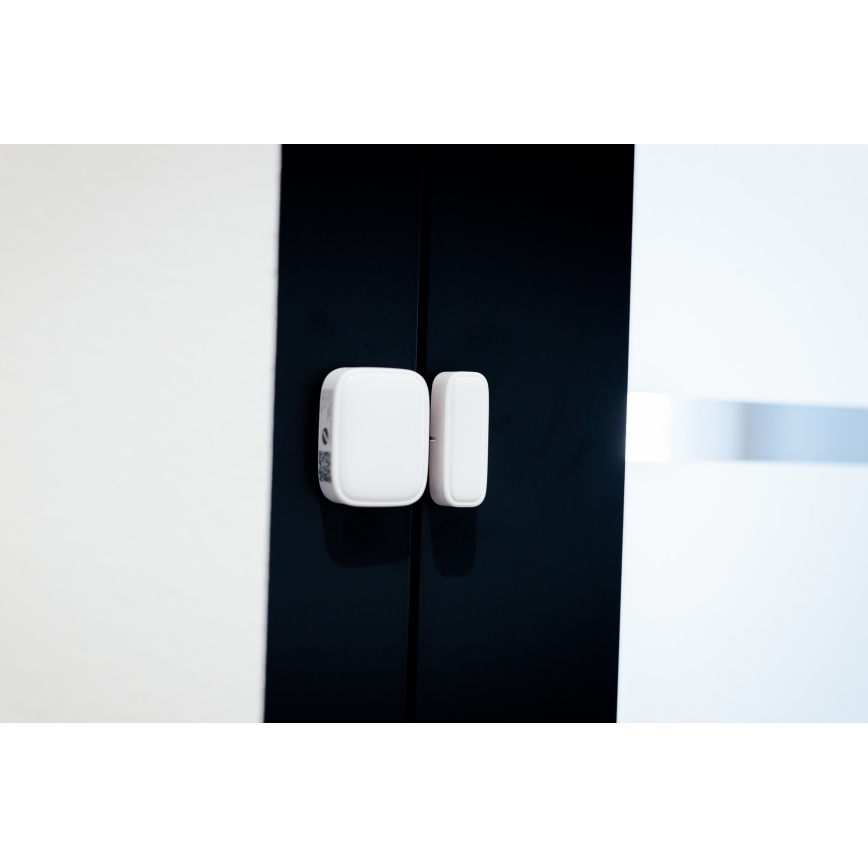 Immax NEO 07511L - SET 2x Magnetski senzor za prozore i vrata SMART 1xCR2032  Zigbee Tuya