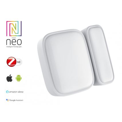 Immax NEO 07511L - SET 2x Magnetski senzor za prozore i vrata SMART 1xCR2032  Zigbee Tuya