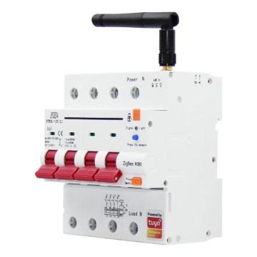 Immax NEO 07531L - Pametni trofazni osigurač 1-63A Tuya