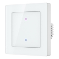 Immax NEO 07539L - Pametni prekidač s dvije tipke 230V Wi‑Fi Tuya