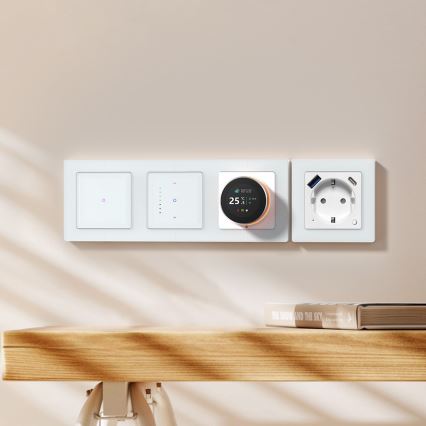Immax NEO 07539L - Pametni prekidač s dvije tipke 230V Wi‑Fi Tuya