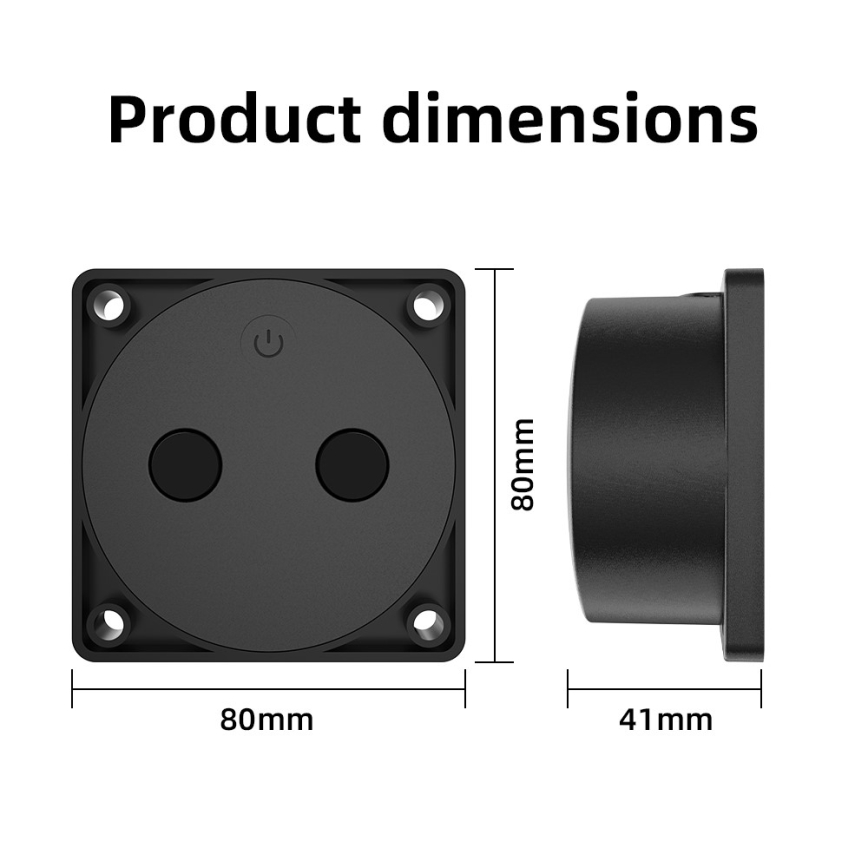 Immax NEO 07543L - Ultrazvučni senzor razine tekućine, do 5 m Wi-Fi Tuya