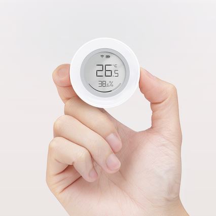 Immax NEO 07557L - Pametan senzor temperature i vlage 1xCR2430 Tuya