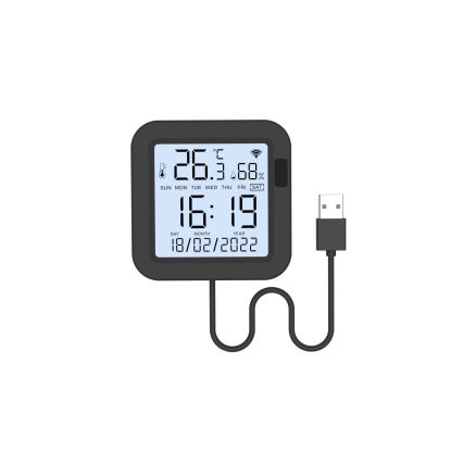 Immax NEO 07559L - Kontroler sa senzorom temperature i vlažnosti 5V Wi-Fi