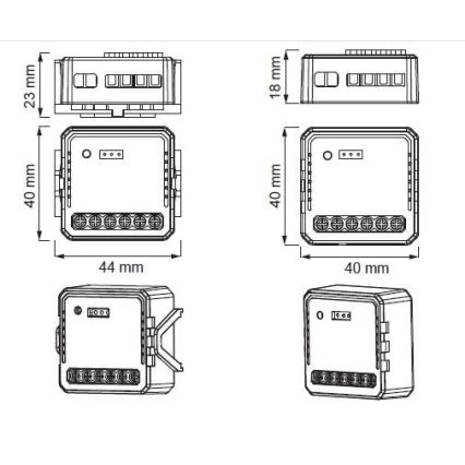 Immax NEO 07571L - Pametni kontroler NEO LITE V7 s 2 tipke Wi-Fi Tuya