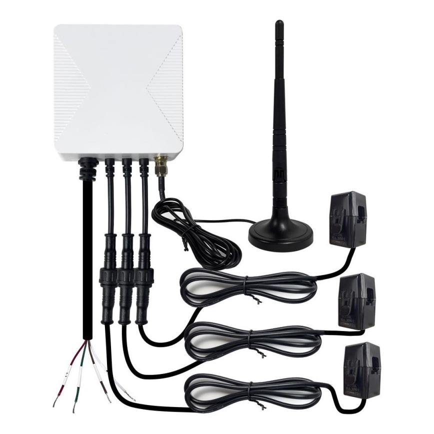 Immax NEO 07581L -Pametni trofazni mjerač potrošnje električne energije Wi-Fi Tuya