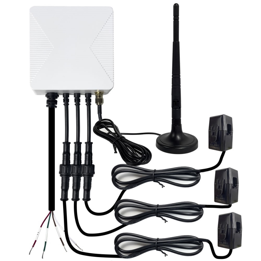 Immax NEO 07581L -Pametni trofazni mjerač potrošnje električne energije Wi-Fi Tuya