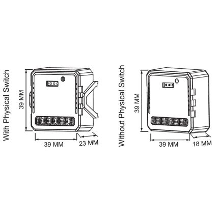 Immax Neo 07582L - Pametni dimer kontroler V9 s 2 tipke Tuya