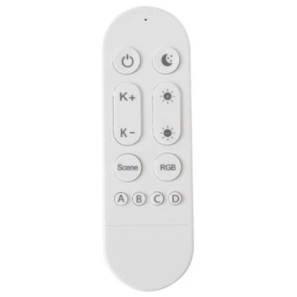 Immax NEO 07712CDO - SET 3x LED RGB+CCT Dimabilna žarulja E27/9W/230V Wi-Fi Tuya + daljinski upravljač