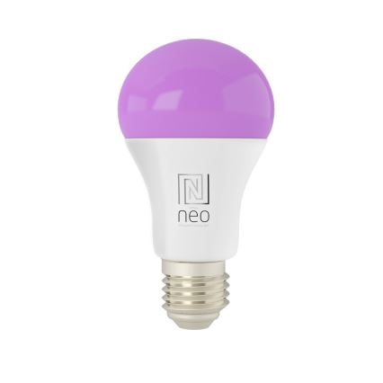 Immax NEO 07712L - LED RGB+CCT Prigušiva žarulja NEO LITE Smart E27/9W/230V Wi-Fi Tuya 2200 - 6500K