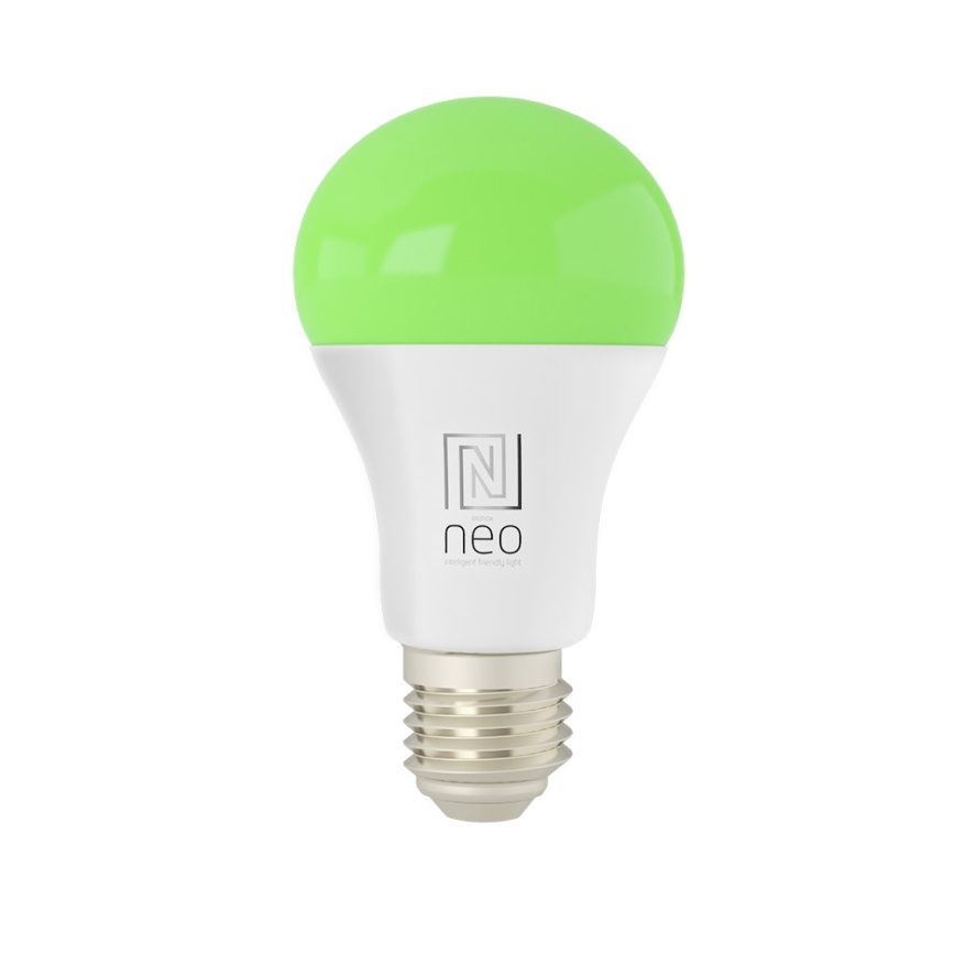 Immax NEO 07712L - LED RGB+CCT Prigušiva žarulja NEO LITE Smart E27/9W/230V Wi-Fi Tuya 2200 - 6500K