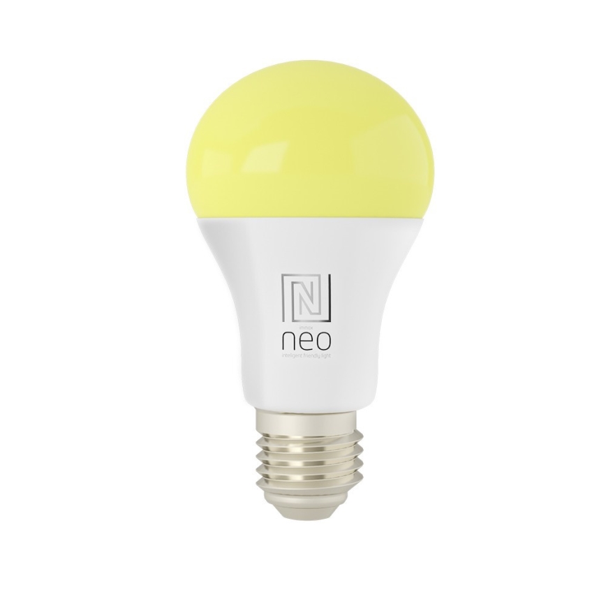 Immax NEO 07712L - LED RGB+CCT Prigušiva žarulja NEO LITE Smart E27/9W/230V Wi-Fi Tuya 2200 - 6500K