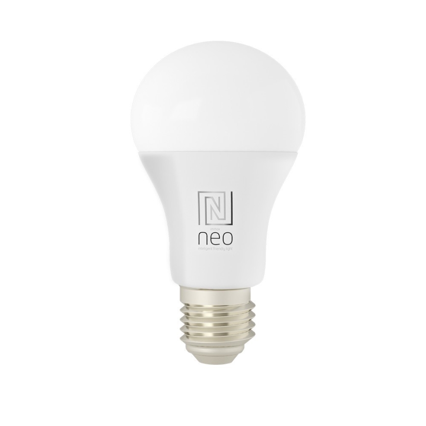 Immax NEO 07712L - LED RGB+CCT Prigušiva žarulja NEO LITE Smart E27/9W/230V Wi-Fi Tuya 2200 - 6500K