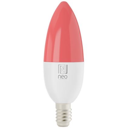 Immax NEO 07716CDO - SET 3x LED RGB+CCT Dimabilna žarulja E14/6W/230V Wi-Fi Tuya + daljinski upravljač