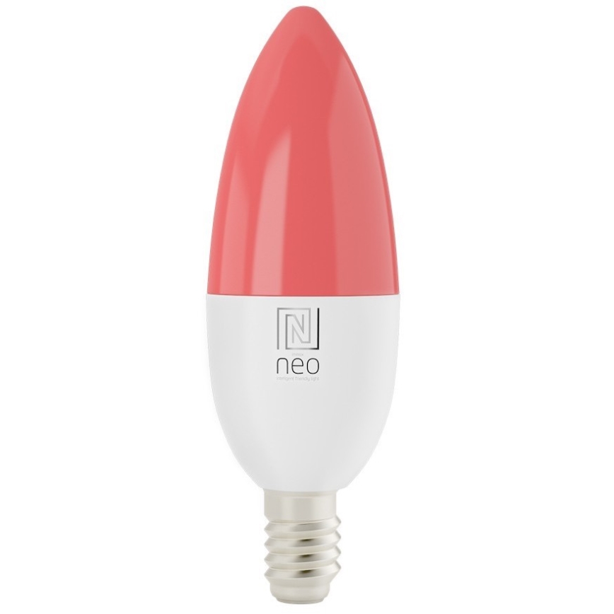 Immax NEO 07716CDO - SET 3x LED RGB+CCT Prigušiva žarulja E14/6W/230V Wi-Fi Tuya + daljinski upravljač