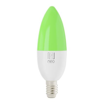 Immax NEO 07716L - LED RGB+CCT Prigušiva žarulja E14/5,5W/230V 2700K Wi-Fi Tuya