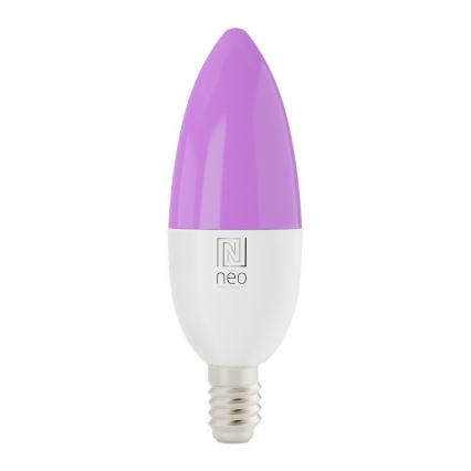 Immax NEO 07716L - LED RGB+CCT Prigušiva žarulja E14/5,5W/230V 2700K Wi-Fi Tuya