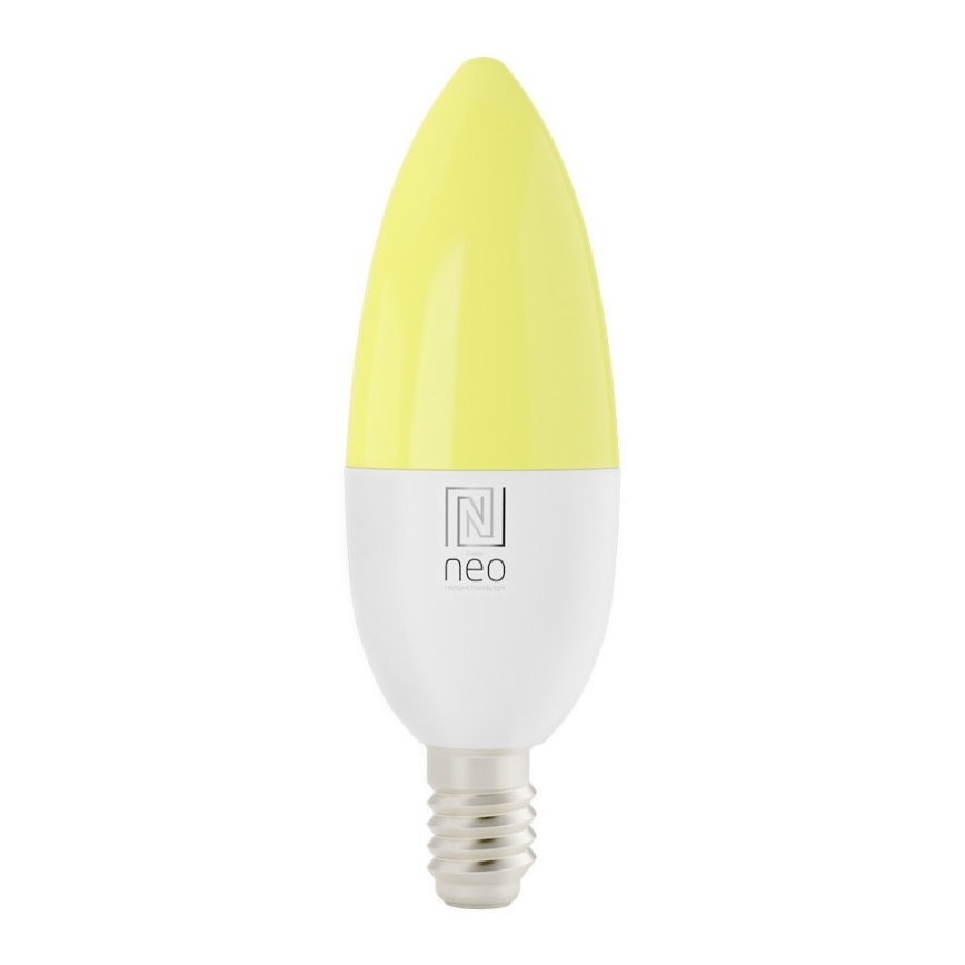 Immax NEO 07716L - LED RGB+CCT Prigušiva žarulja E14/5,5W/230V 2700K Wi-Fi Tuya