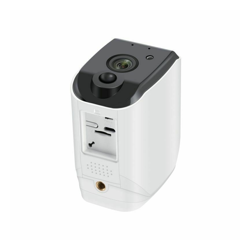 Immax NEO 07718L - Pametna vanjska sigurnosna kamera SMART 2x18650/3,7V IP65 Tuya