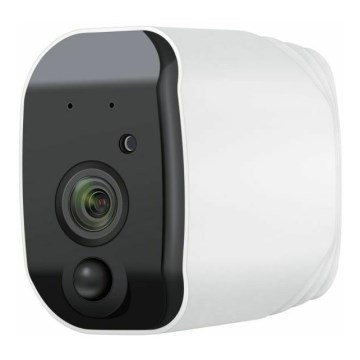 Immax NEO 07718L - Pametna vanjska sigurnosna kamera SMART 2x18650/3,7V IP65 Tuya