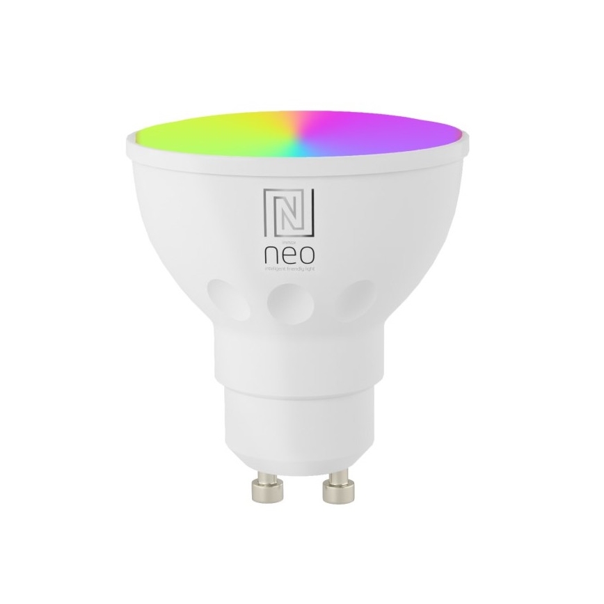 Immax NEO 07724CDO - SET 3x LED RGB+CCT prigušiva žarulja GU10/4,8W/230V 2700-6500K Wi-Fi Tuya + daljinski upravljač