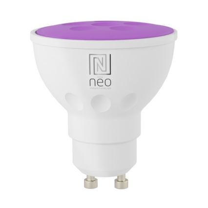 Immax NEO 07724L - LED RGB+CCT Prigušiva žarulja GU10/4,8W/230V 2700K Wi-Fi Tuya