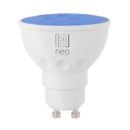 Immax NEO 07724L - LED RGB+CCT Prigušiva žarulja GU10/4,8W/230V 2700K Wi-Fi Tuya