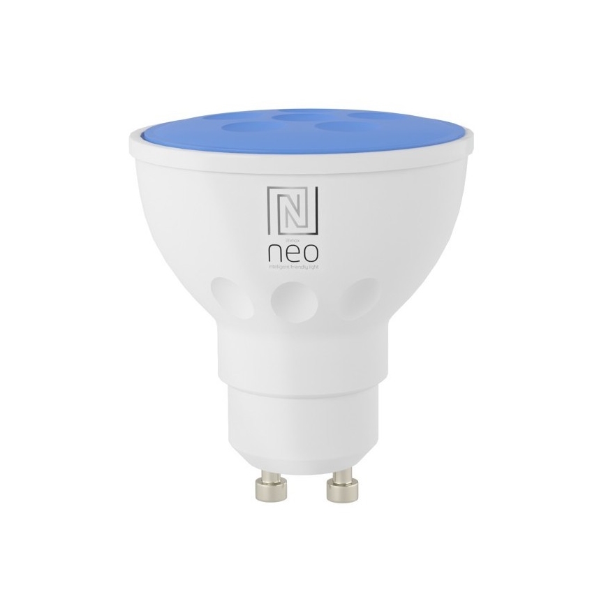 Immax NEO 07724L - LED RGB+CCT Prigušiva žarulja GU10/4,8W/230V 2700K Wi-Fi Tuya