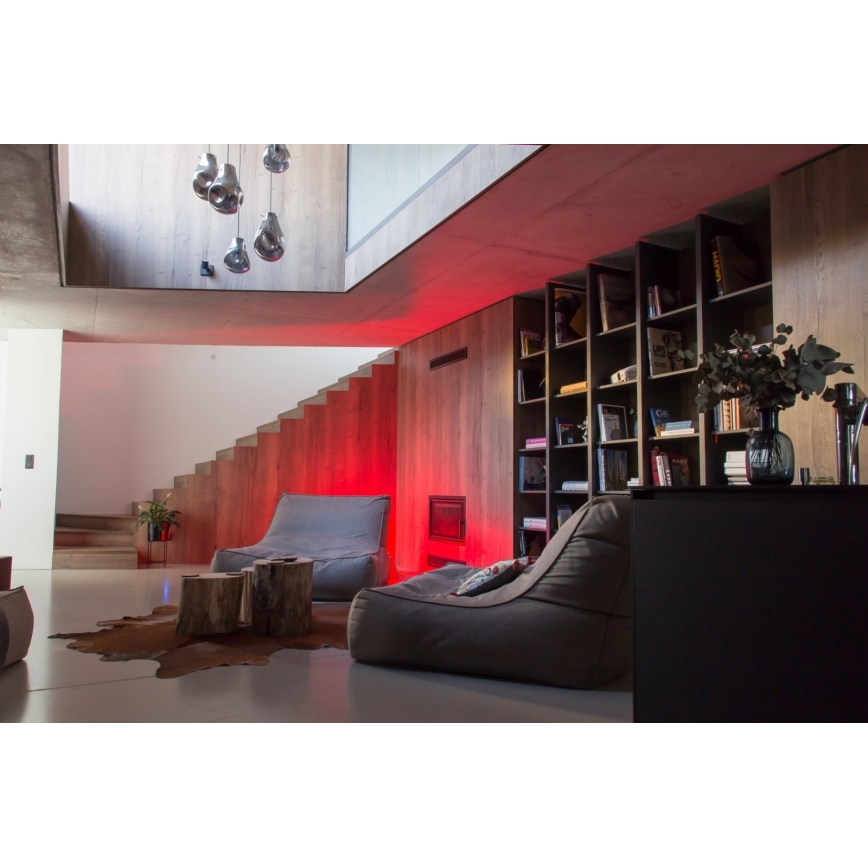 Immax NEO 07724L - LED RGB+CCT Prigušiva žarulja GU10/4,8W/230V 2700K Wi-Fi Tuya