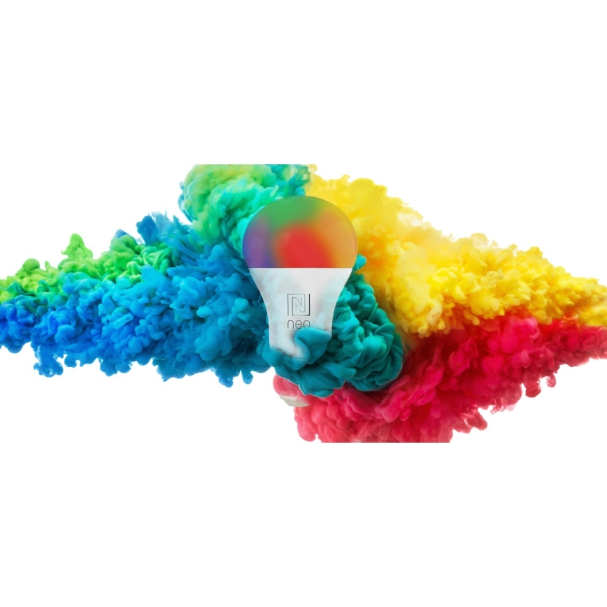 Immax NEO 07733L - LED RGB+CCT Prigušiva žarulja NEO LITE E27/11W/230V 2700 - 6500K Wi-Fi Tuya