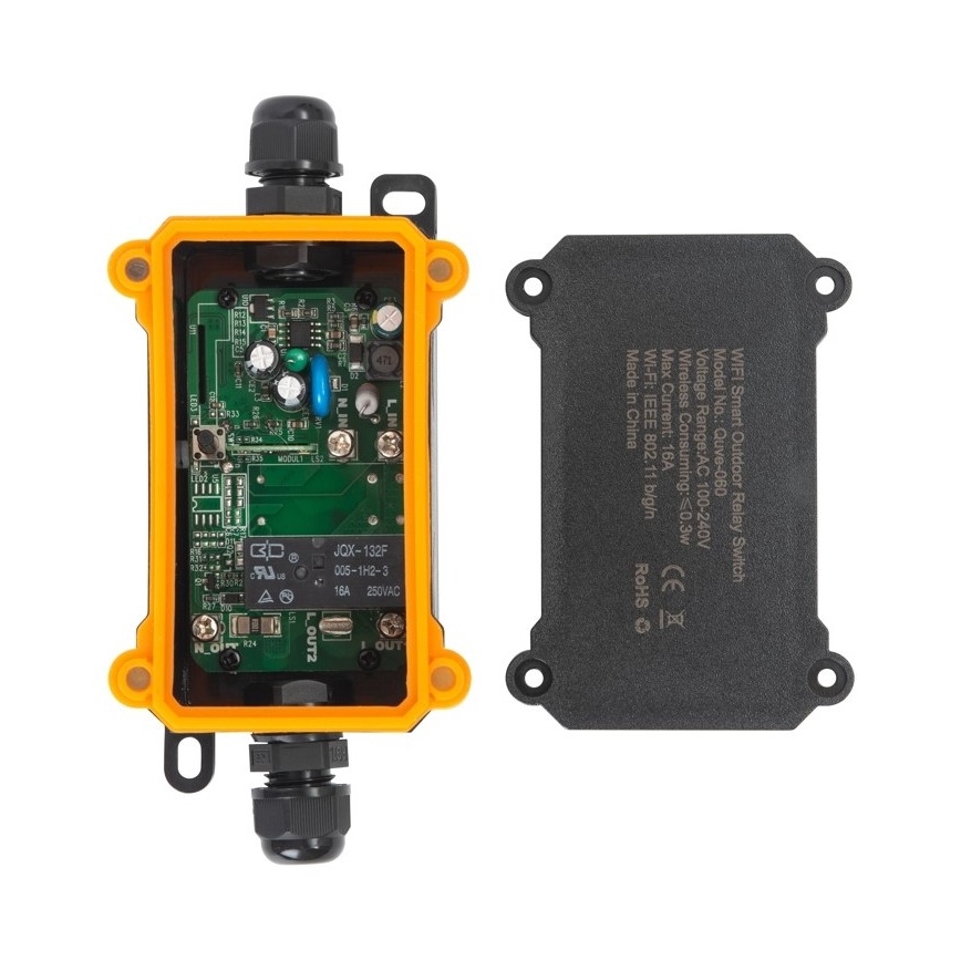 Immax NEO 07746L - Pametni vanjski prekidač NEO LITE 3680W/230V/16A IP68 Wi-Fi Tuya