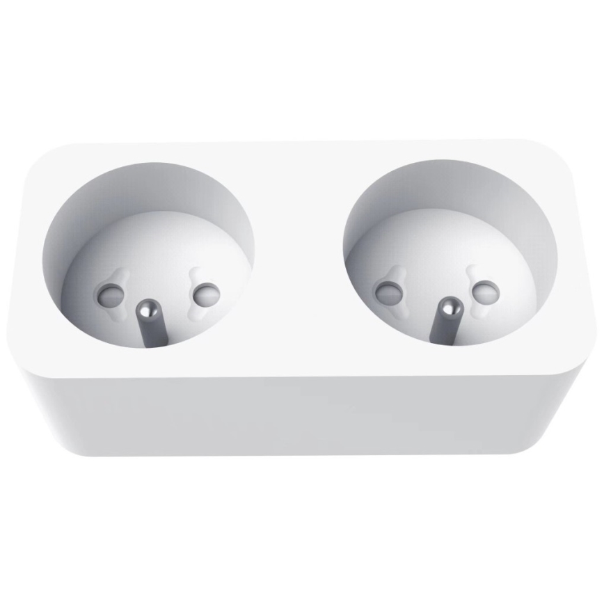 Immax NEO 07751L - Pametna razdjelna utičnica NEO LITE 2x16A/230V Wi-Fi Tuya