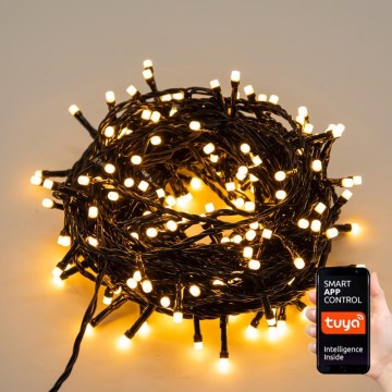 Immax NEO 07755L - LED Vanjske božićne lampice NEO LITE 400xLED/8 funkcija 43m IP44 Wi-Fi Tuya topla bijela