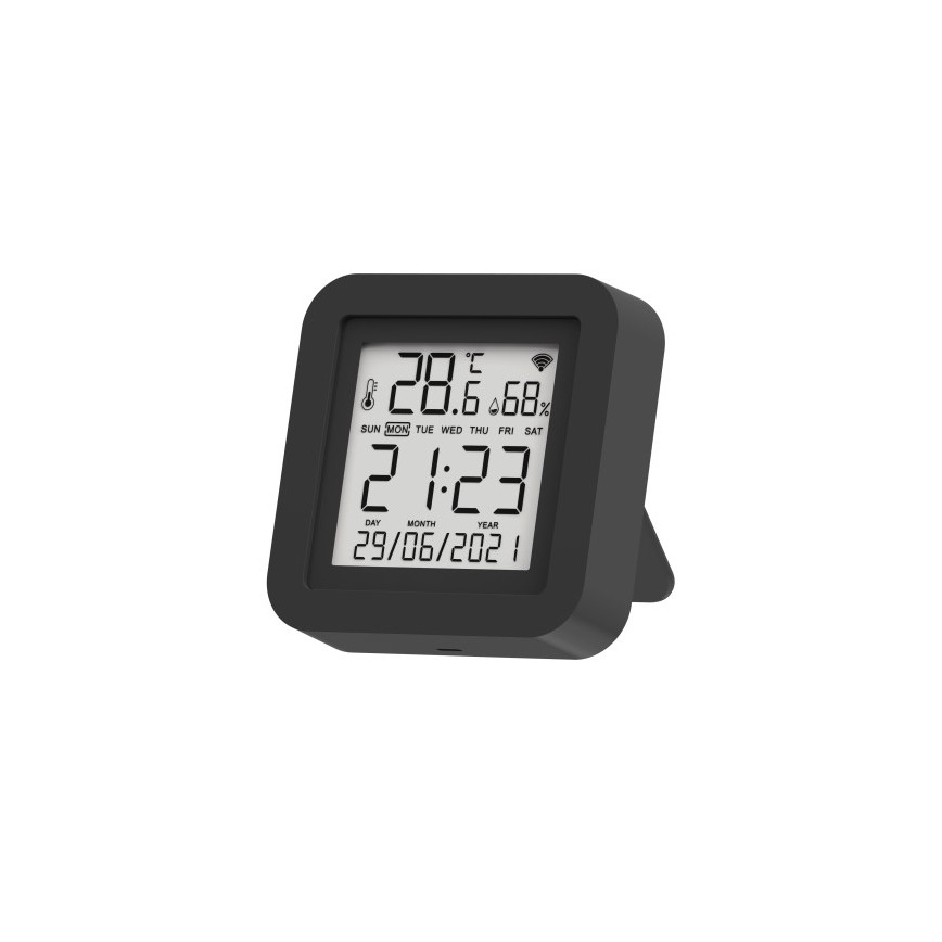 Immax NEO 07757L - Pametna meteorološka stanica NEO LITE 5V Wi-Fi Tuya