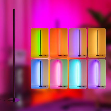 Immax NEO 07776L - LED RGB podesiva podna lampa AMBIENTE LED/12W/230V Wi-Fi Tuya + daljinski upravljač
