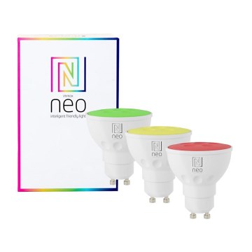 Immax NEO 07777C - SET 3x LED RGB+CCT Dimmabilna žarulja GU10/4,8W/230V Tuya