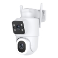 Immax NEO 07783L - Pametna vanjska kamera s DOUBLE senzorom 355° P/T 2x2MP IP65 Wi-Fi Tuya