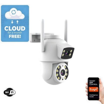 Immax NEO 07783L - Pametna vanjska kamera s DOUBLE senzorom 355° P/T 2x2MP IP65 Wi-Fi Tuya