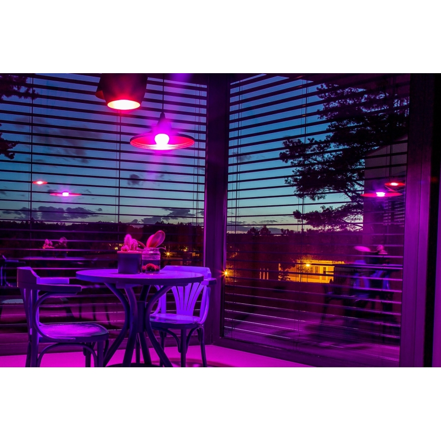 Immax NEO 07794CDO - Komplet 3x LED RGB+CCT prigušivačkih žarulja E27/14W/230V 2700K-6500K Tuya Wi-Fi + daljinski upravljač
