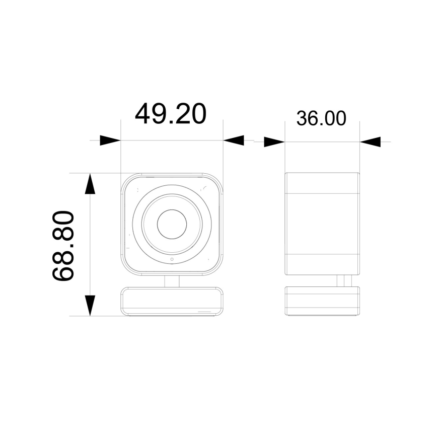 Immax NEO 07796L-Pametna unutarnja kamera s LITTLE CUBE senzorom 3MP 5V Wi-Fi Tuya