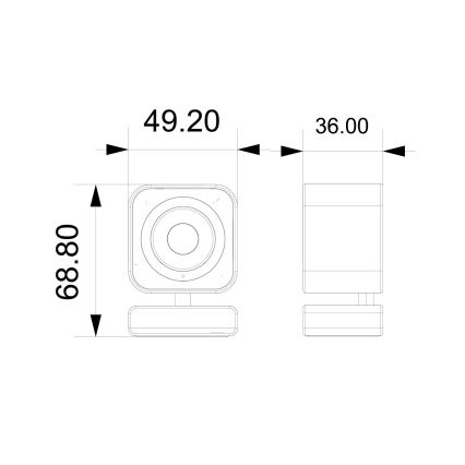 Immax NEO 07796L-Pametna unutarnja kamera sa senzorom LITTLE CUBE 3MP 5V Wi-Fi Tuya