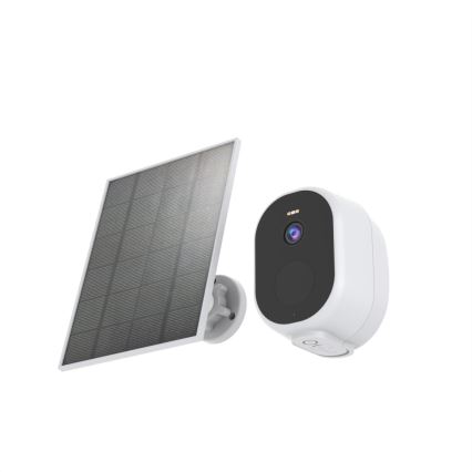 Immax NEO 07802L - Pametna vanjska solarna kamera sa senzorom BARREL 5000mAh Wi-Fi Tuya IP65