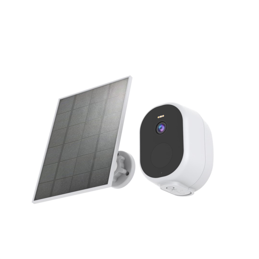 Immax NEO 07802L - Pametna vanjska solarna kamera sa senzorom BARREL 5000mAh Wi-Fi Tuya IP65